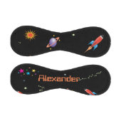 Balle De Baseball Space Rocket Boys Nom personnel ou d'équipe (Panneaux)