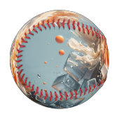 Balle De Baseball Splash tropical (Devant Gauche)