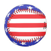 Balle De Baseball Stars et Stripes Baseball (Devant Gauche)