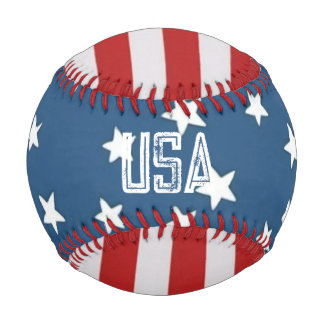 Balle De Baseball Stars et Stripes USA Baseball