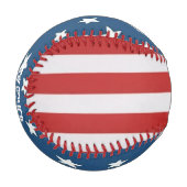 Balle De Baseball Stars et Stripes USA Baseball (Devant Gauche)