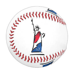 Balle De Baseball Statue de la Liberté / Lady Liberty Stripes