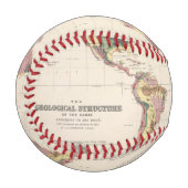 Balle De Baseball Structure géologique du globe (Devant Gauche)