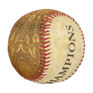 Balle De Baseball Style antique Motif XII + vos idées