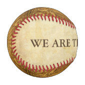 Balle De Baseball Style antique Motif XII + vos idées (Devant Gauche)