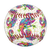 Balle De Baseball Style d'aquarelle des teintures Chameleon (Dos)