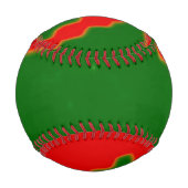 BALLE DE BASEBALL STYLE ET CONCEPTION DE LA VITESSE DE BASEBALL (Dos)