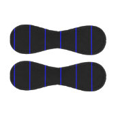 Balle De Baseball Style vertical Symbolique Ligne Bleue Mince (Panneaux)