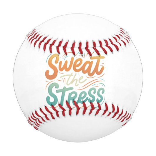 Balle De Baseball Suer Le Stress (Devant)