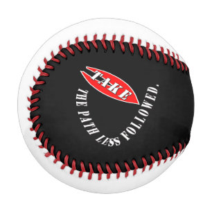 Balle De Baseball Suivez le chemin moins suivi