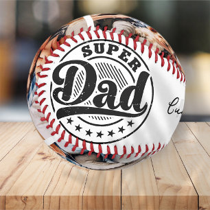 Balle De Baseball Super Papa Modern Athletic 3 Fête des pères photo