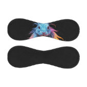 Balle De Baseball Superbe Lapin Bleu en feu (Panneaux)