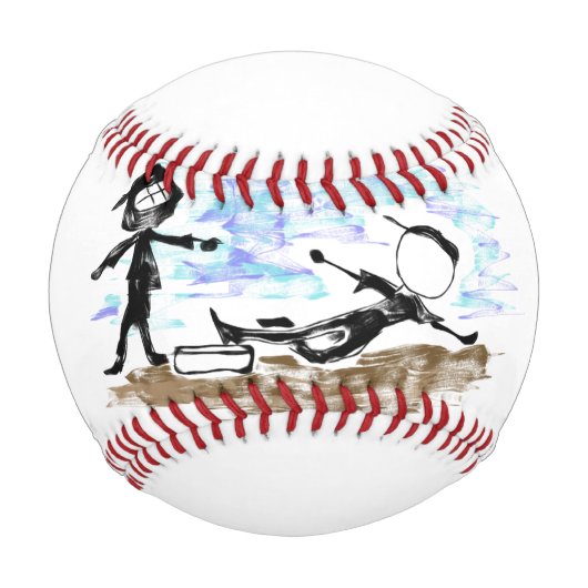 BALLE DE BASEBALL SÛR ! (Devant)