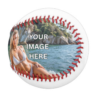 Balle De Baseball SWING! ⚾ Regulation Baseball – Add Image or Text