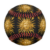 Balle De Baseball Symbole de Louis XIV le Roi Soleil (Dos)