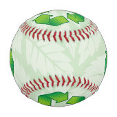 Balle De Baseball Symbole de recyclage (Devant)