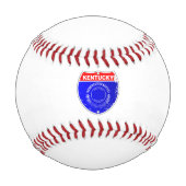 Balle De Baseball SYMBOLE INTERÉTAIRE Kentucky (Dos)