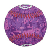 Balle De Baseball Symbole moderne du cancer Zodiac Camouflage numéri (Dos)