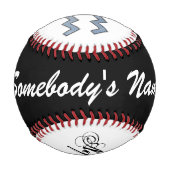 Balle De Baseball Symbole Zodiaque Aquarius Élément par Kenneth Yonc (Dos)