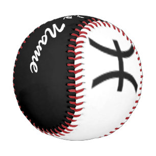 Balle De Baseball Symbole zodiaque Pisces Standard par Kenneth Yonci