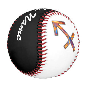 Balle De Baseball Symbole zodiaque Sagittarius Élément par K Yoncich