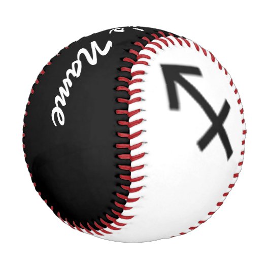 Balle De Baseball Symbole zodiaque Sagittarius Standard par K Yoncic (Angle)