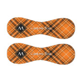 Balle De Baseball Tartan orange d'Halloween (Panneaux)