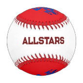 Balle De Baseball Team Baseball Personalized (Dos)