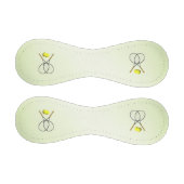 Balle De Baseball Tennis Double Vert (Panneaux)