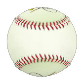Balle De Baseball Tennis Double Vert (Dos)