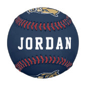 Balle De Baseball Tête Panther FIU (Dos)