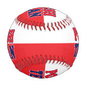 Balle De Baseball Texan polonais (Devant)