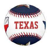 Balle De Baseball Texas Flag Basball (Devant)