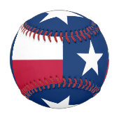 Balle De Baseball Texas Flag, Texas, Monogramme / Balls De Baseball (Dos)