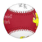 Balle De Baseball Texte de sélection de baseball (Dos)