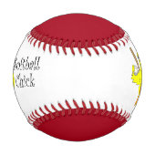 Balle De Baseball Texte de sélection de softball (Devant)