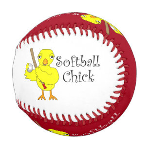 Balle De Baseball Texte de sélection de softball