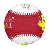 Balle De Baseball Texte de sélection de softball (Dos)