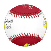 Balle De Baseball Texte de sélection de softball (Devant)