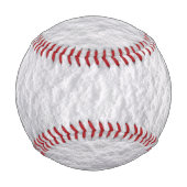 Balle De Baseball Texture de neige compactée (Dos)