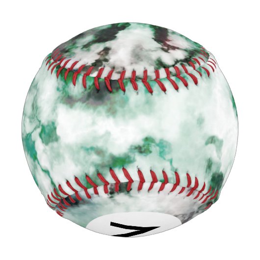 Balle De Baseball Texture en quartz marbré (Dos)
