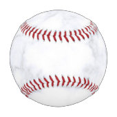 Balle De Baseball Texture Marbre blanc (Devant)
