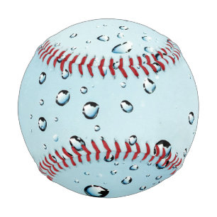 Balle De Baseball Texture Raindrops