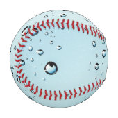 Balle De Baseball Texture Raindrops (Devant Gauche)