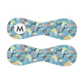 Balle De Baseball Texture tropicale avec toucans et colibris (Panneaux)