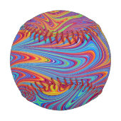 Balle De Baseball textures psychodeliques (Dos)