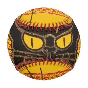 Balle De Baseball Theophile Steinlen - Le Chat Noir Vintage