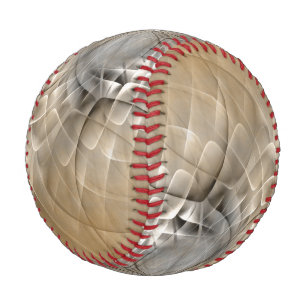 Balle De Baseball Tons Terre Abstrait Art fractal moderne Texture