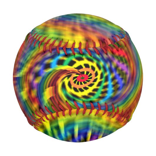 Balle De Baseball Tornade arc-en-ciel (Devant)