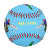 Balle De Baseball Tortue volante (Dos)